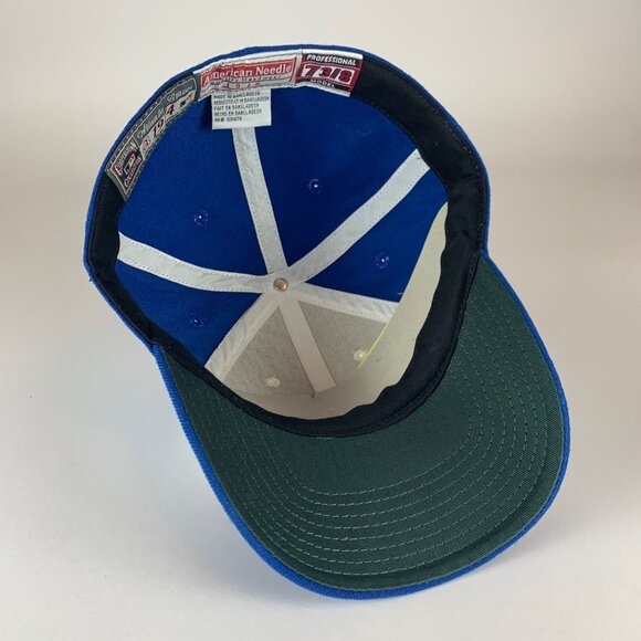 Atlanta Braves MLB Retro 1974 Blue White American Needle Fitted Hat 7 3/8 New - Picture 4 of 6